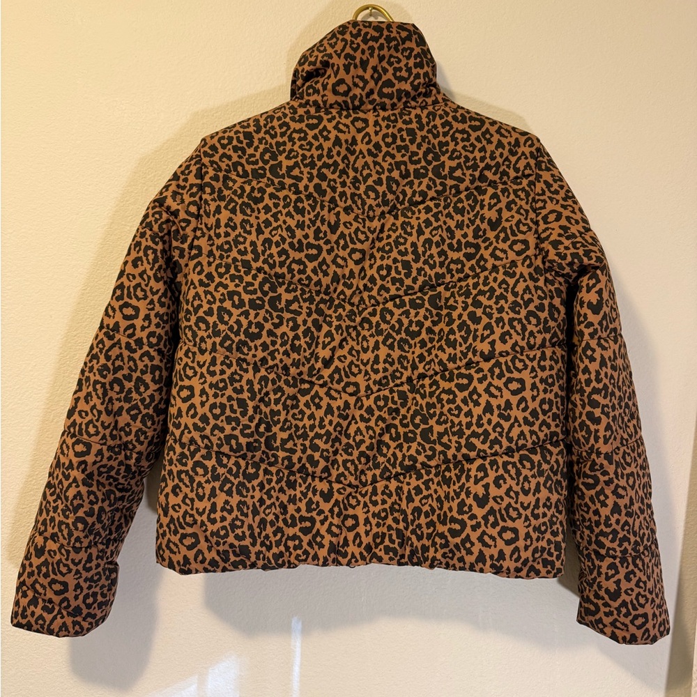 Vans Foundry V Puffer MTE Jacket In Leopard Small - Picture 5 of 8